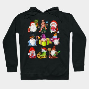 Christmas Cute Gnomes Funny 2021 Hoodie